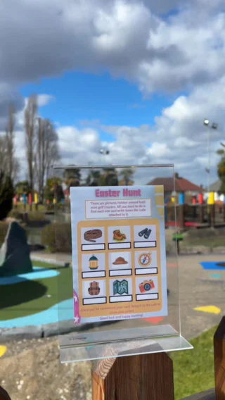 Easter fun on the greens! Our mini golf treasure hunt is in full swing!

Bring your best putting skills (and your sweet tooth😉)… it’s the perfect way to celebrate with friends and family!

Come join us for the fun — who will we be seeing? 🐰💛