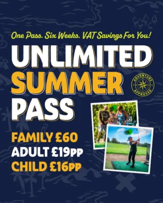 Make summer more affordable ☀️

Enjoy 6 weeks of great-value family fun with our Adventure Golf Summer Pass, valid from the day you buy it.

Your pass includes:
⛳ Unlimited Adventure Golf
🏌️ A 1-hour Driving Range session
🍔 30% off food

Prices:
👧 Child – £16
🧑 Adult – £19
👨‍👩‍👧‍👦 Family of 4 – £60

Ready for endless rounds, summer holiday savings and a little family competition?

Visit the link in our bio to get your pass 🎟️

#sidcupfamilygolf  #SummerHolidays #AffordableFamilyFun #FamilyDaysOut #Sidcup