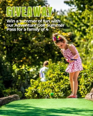 One lucky winner is about to have their summer sorted... ☀️

Win an Adventure Golf Summer Pass and enjoy 6 weeks of unlimited Adventure Golf, a 1-hour Driving Range session and 30% off food.

To enter:
✨ Follow us
👯 Tag 2 friends
📲 Share this post to your story

Entries close 2nd August.
Winner announced 3rd August.

Good luck! 

Please be aware of fake accounts. We’ll only announce the winner on 3rd August via our official MrMulligansSidcup page and will never ask for payment details.

#MrMulligansSidcup #AdventureGolf #Giveaway #SummerFun #Sidcup